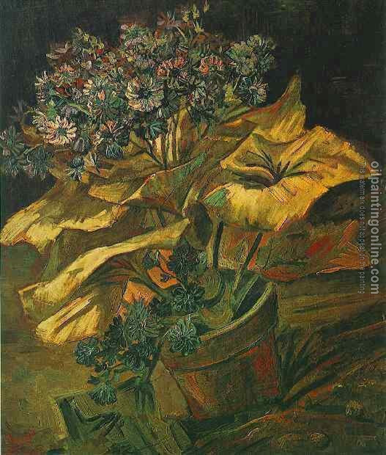 Gogh, Vincent van - Coneraria in a Flowerpot